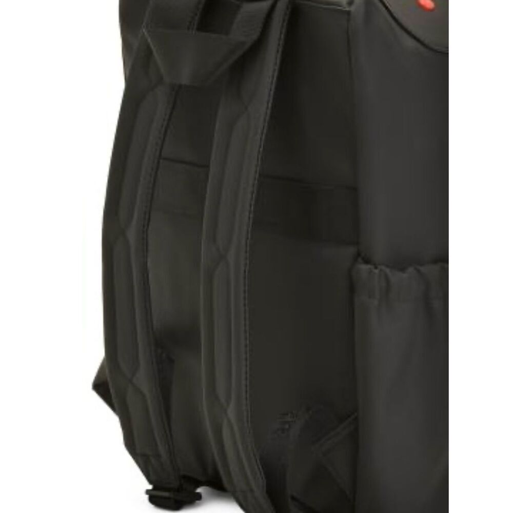 NEW HUNTER Top Pick Backpack OS Black Adjustable Straps Water Resistant Zipper - Picture 3 of 11